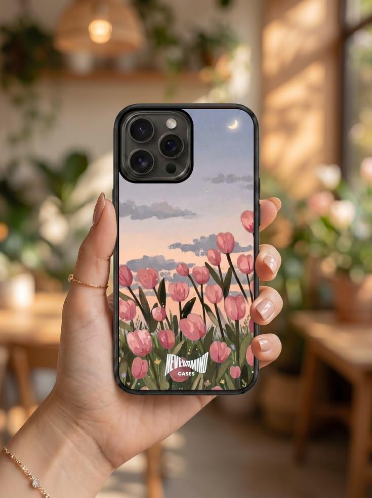 Dreamy Twilight Tulips Case