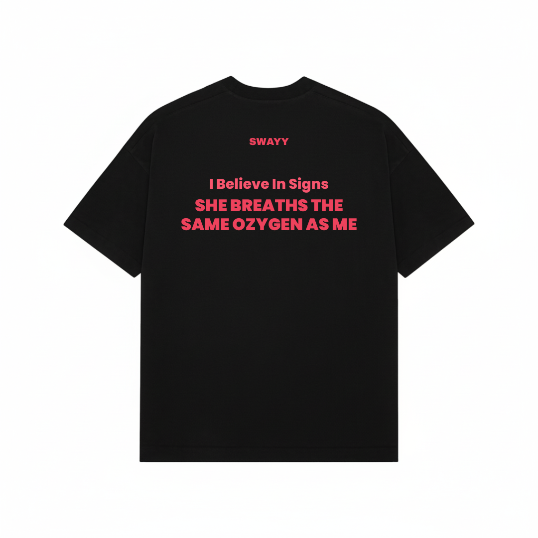 I Believe In Signs Black