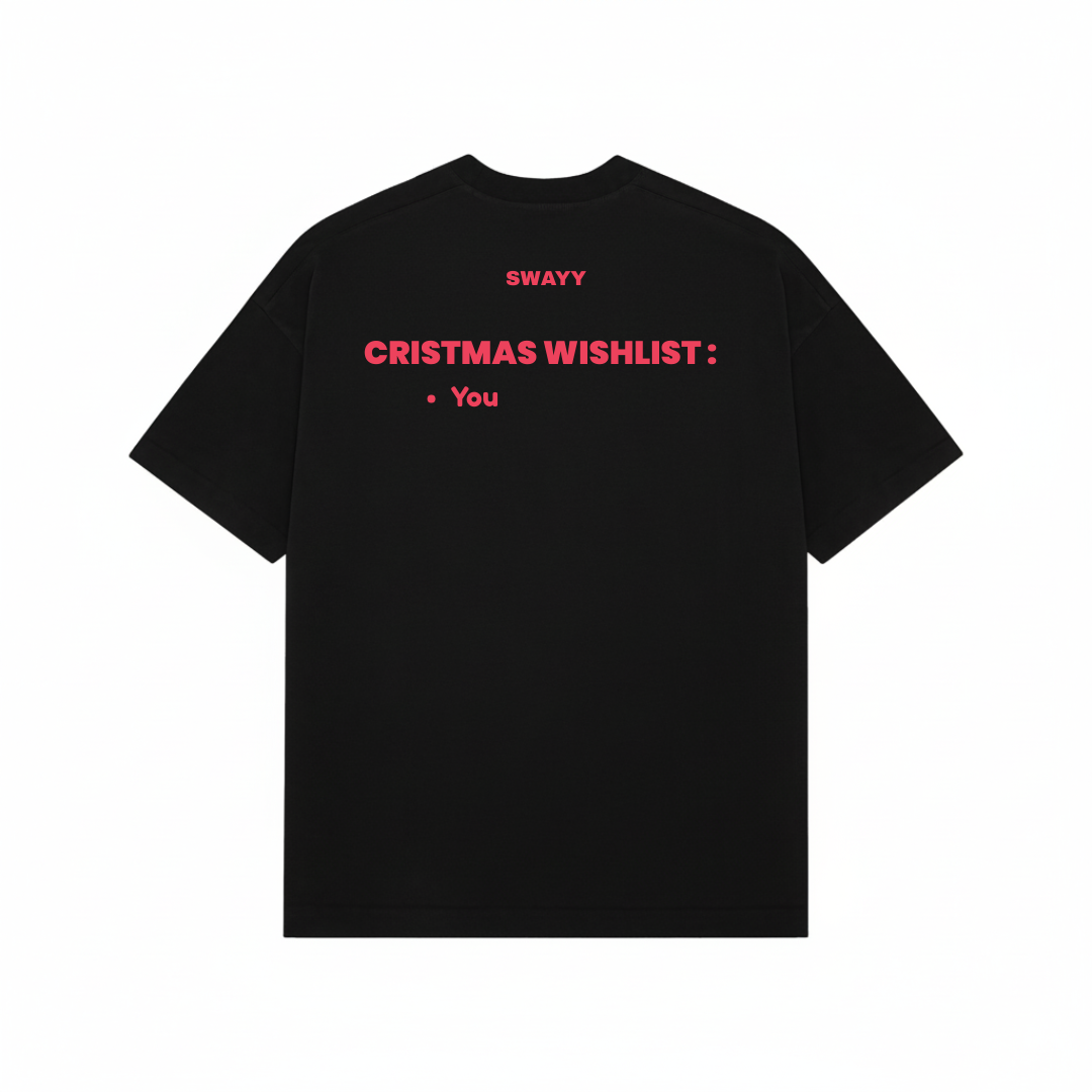 Christmas Wishlist Black