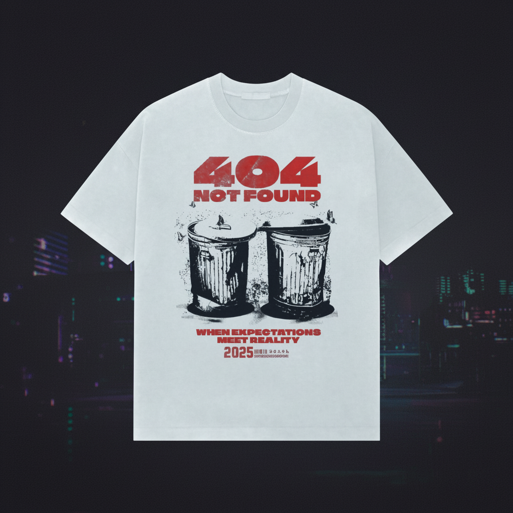 404 Premium Oversized Tee