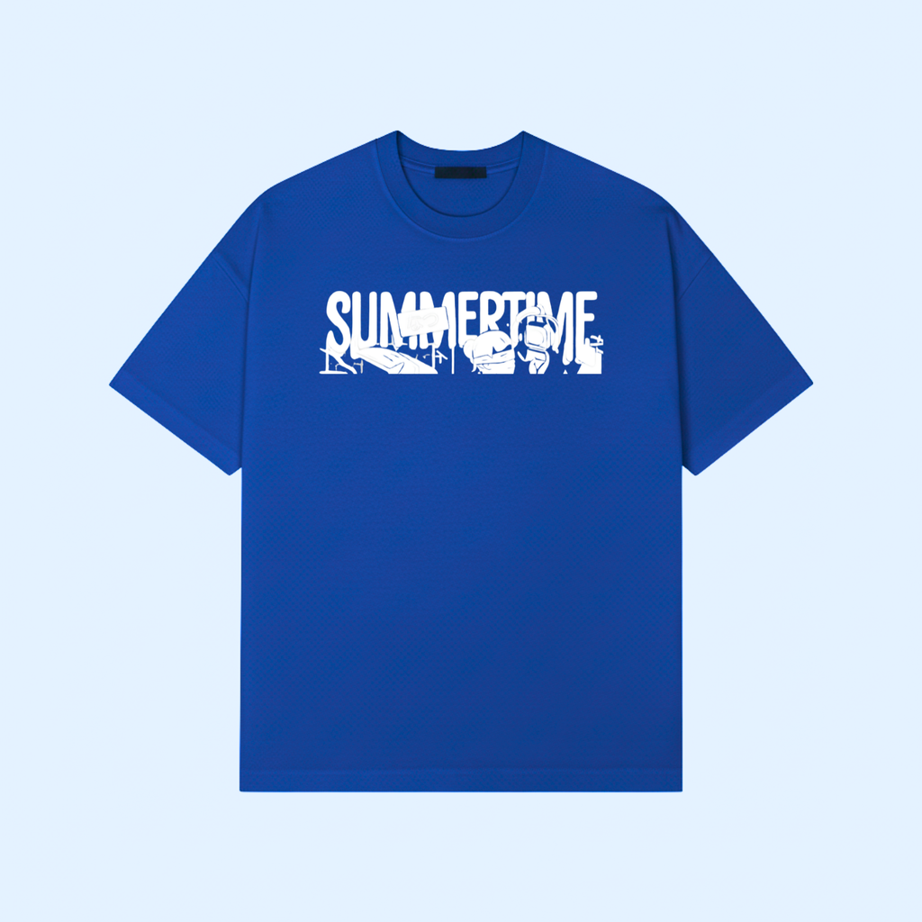 Summer Time Oversized Tee
