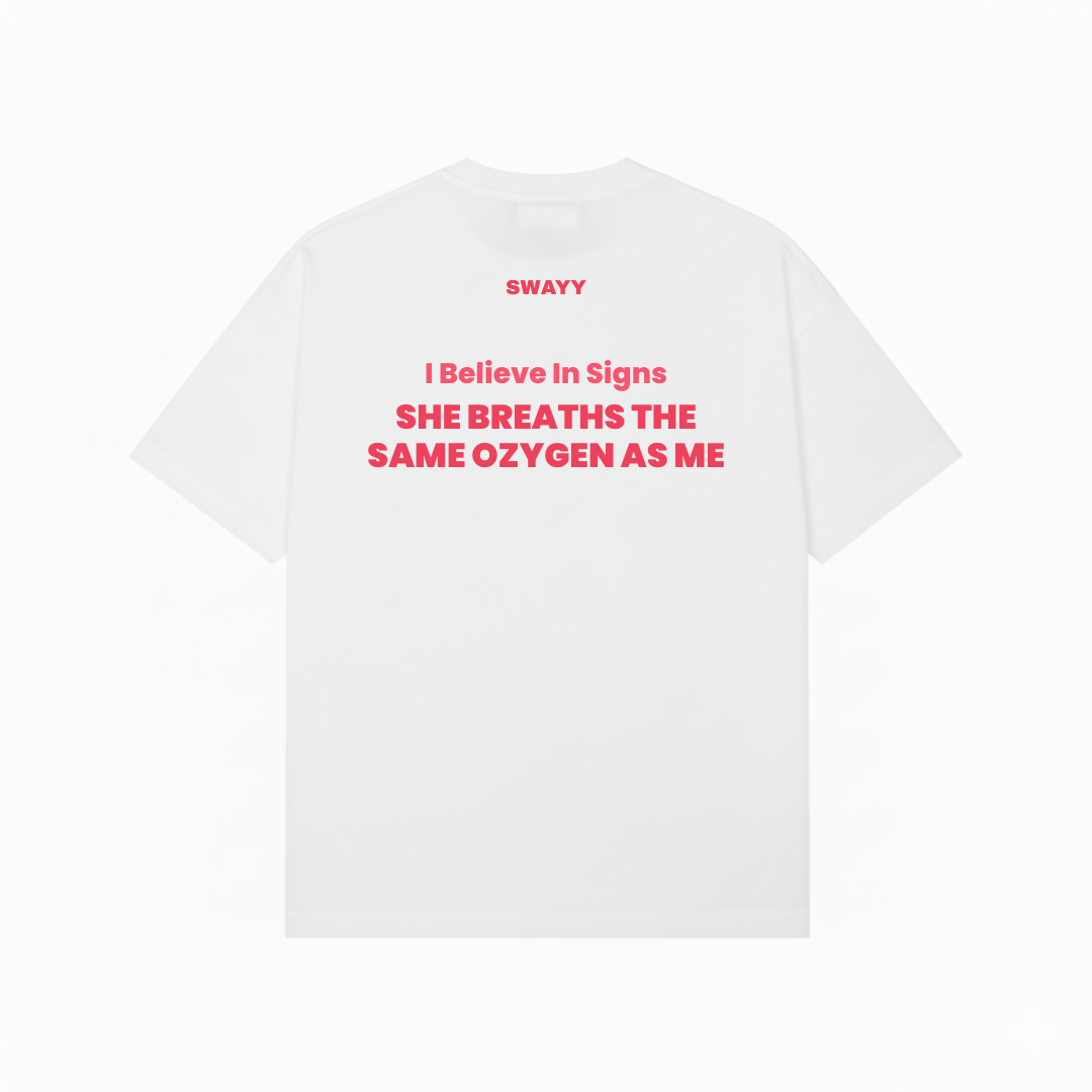 I Believe In Signs White