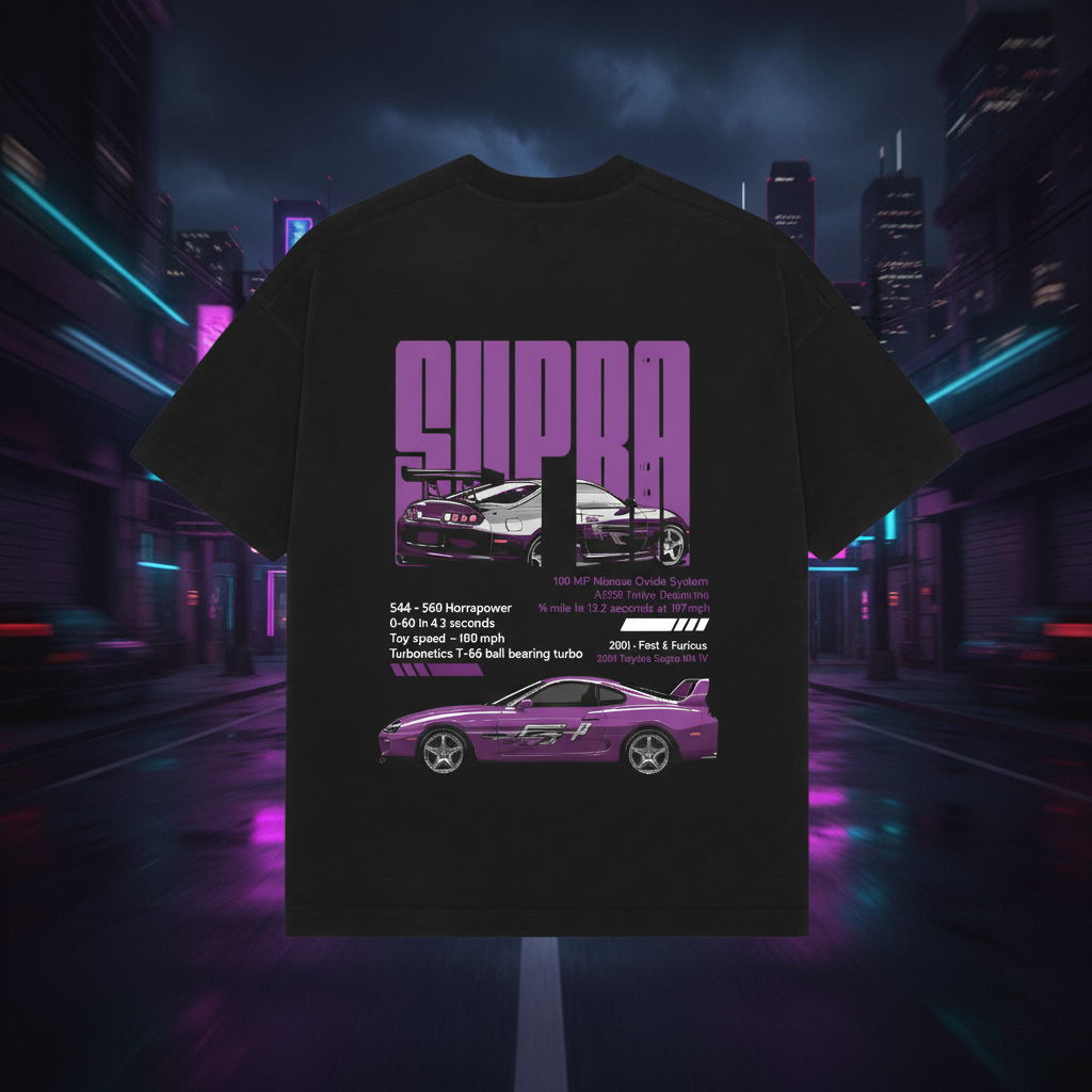 Toyota Supra Oversized Tee