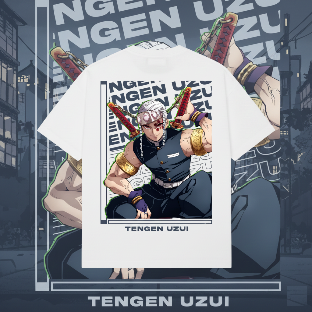 Tengen Demon Slayer Oversized Tee