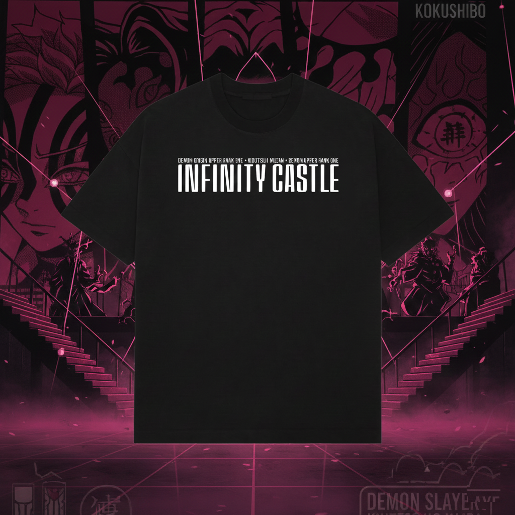 Infinity Castle Demon Slayer Oversized Tee