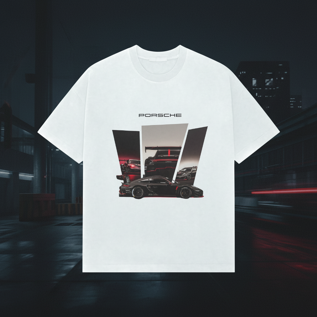 Porsche 911 Premium Oversized Tee
