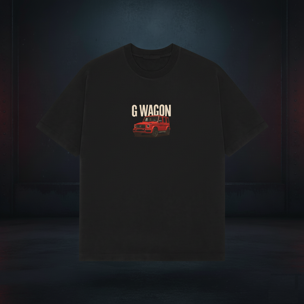 G-Wagon Red Premium Oversized Tee