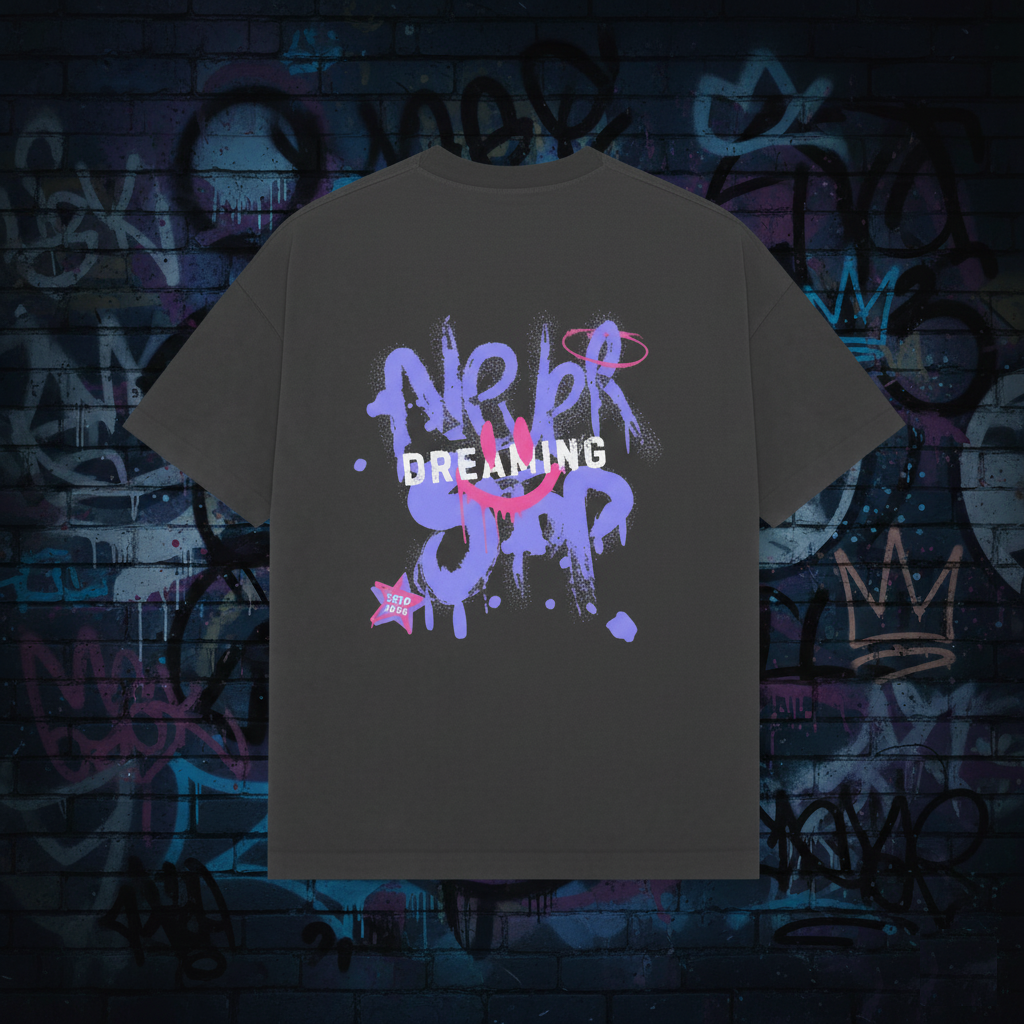 Never Stop Dreaming Premium Oversized Tee